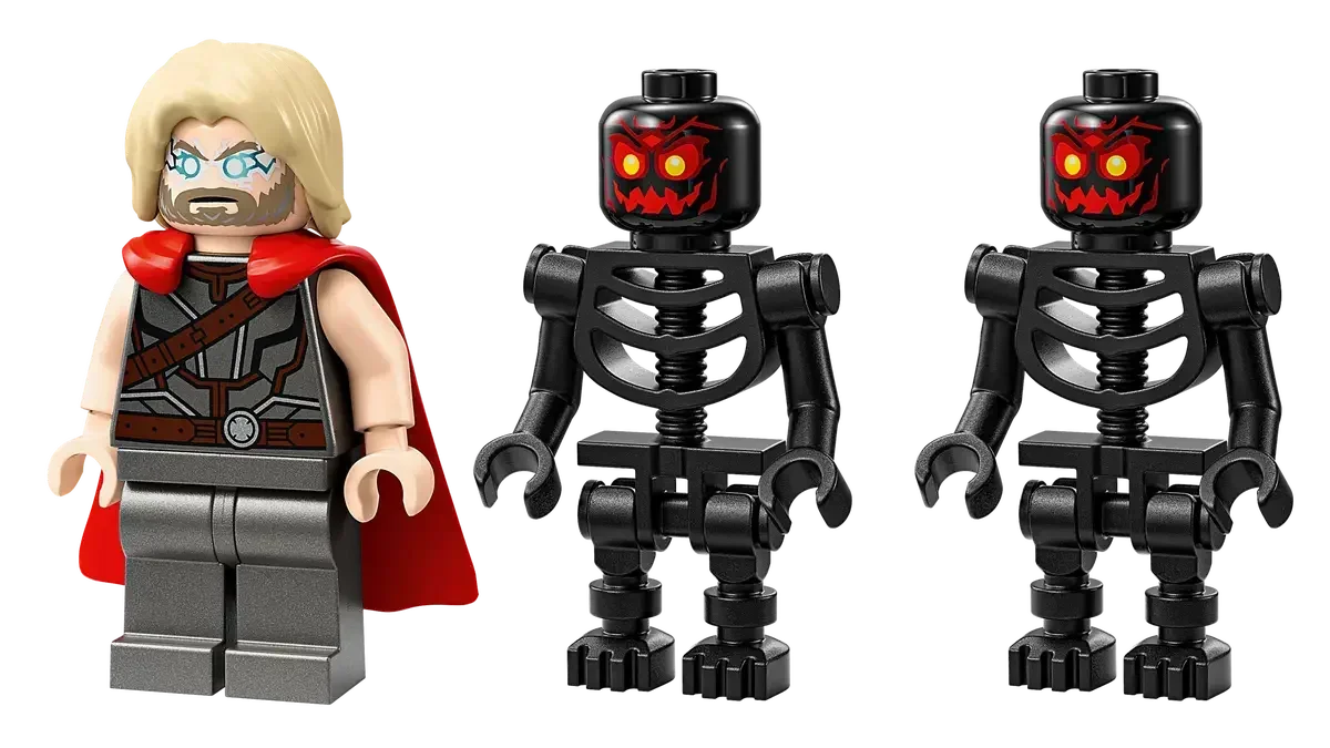MARVEL THOR フィギュア 8個セット LEGO 76289 Marvel Thor vs. Surtur Construction Figure NEW SEALED