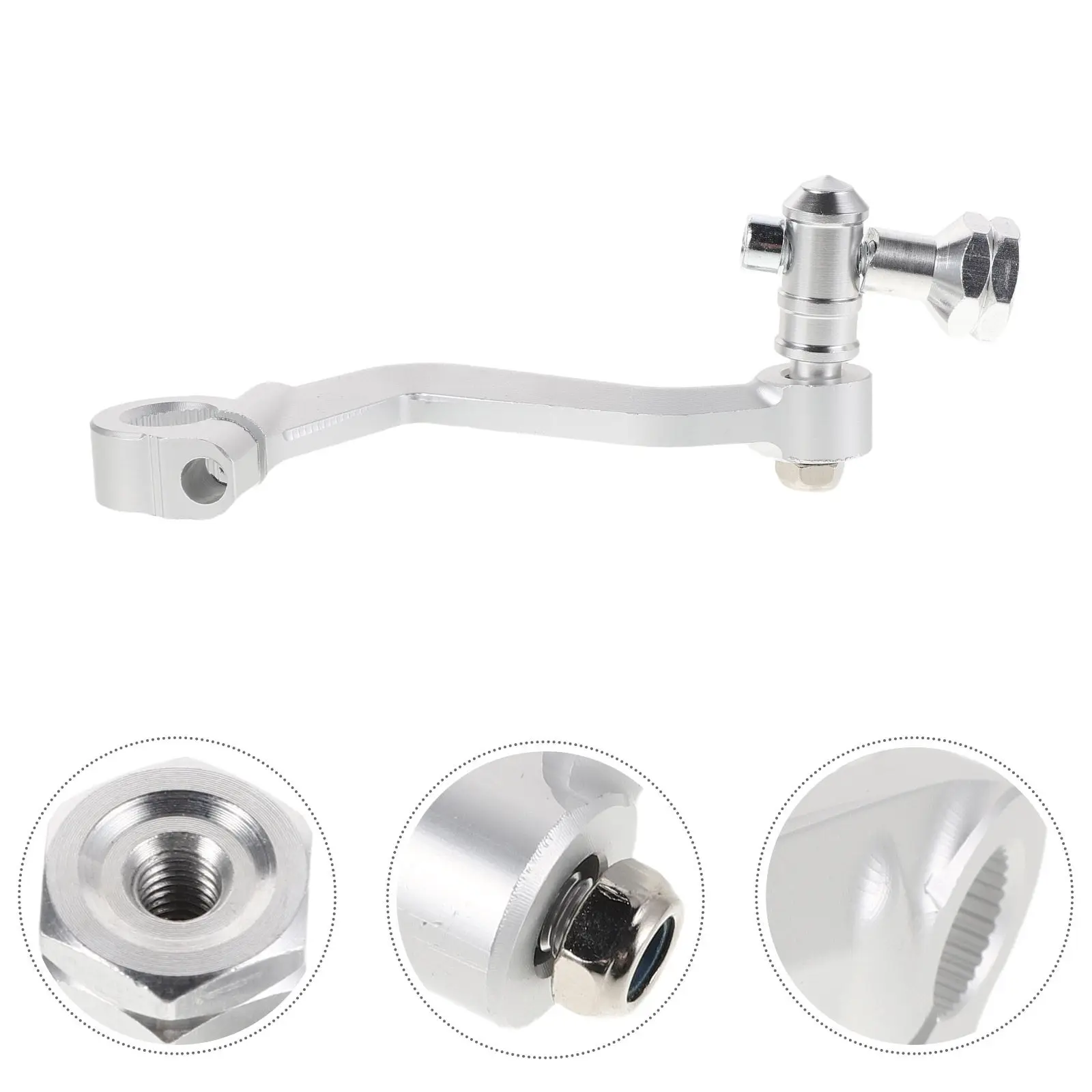 Motorcycle Snake Shape Brake Rocker Arm Aluminum Alloy Rear Brake Lever Replacement Motorcycle Modification Parts Motorbike
