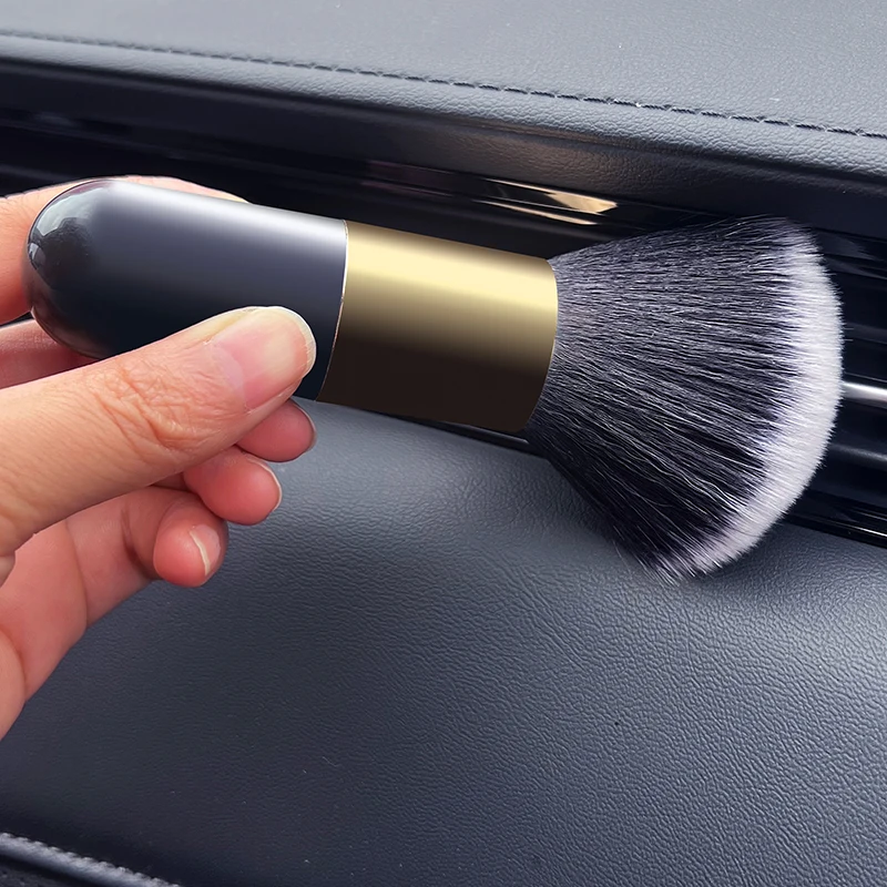 Car interior cleaning tool air conditioner air outlet cleaning brush car with soft brush car interior gap dust brush