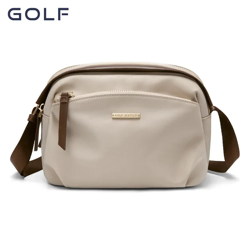 GOLF Lady Crossbody Shoulder Bag Canvas Zipper Messenger Small Bags Summer Casual Leisure Travel Purse Handbag for College Girls