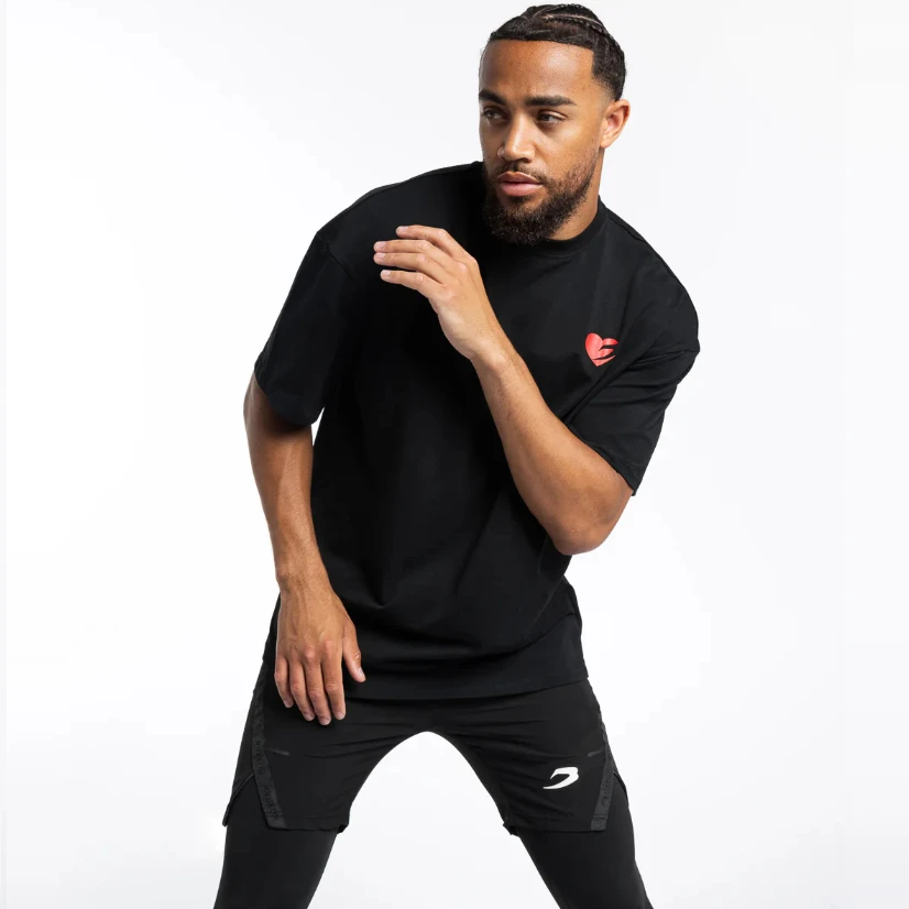 Boxing Is Love 2025 Estate Nuovo marchio di boxe BOX RAW T-shirt da boxe stampata in cotone oversize Sport e tempo libero unisex