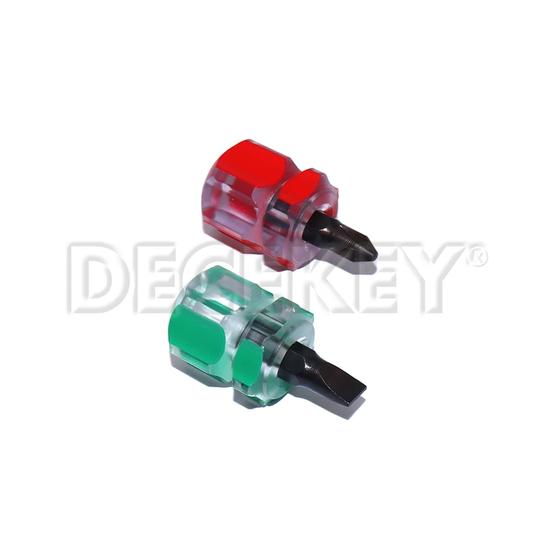 1Pcs Screwdriver Kit Set Mini Small Portable Radish Head Screw Driver Transparent Handle Repair Hand Tools Precision Car Repair