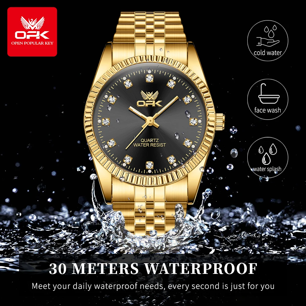 Men's Zircon Scale Waterproof Automatic Watch