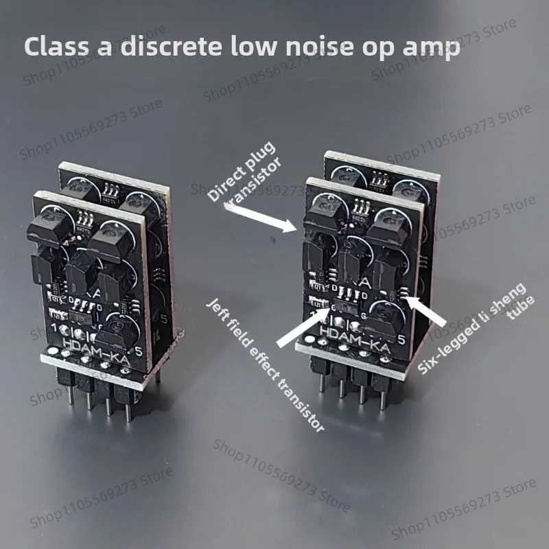 JFET Stage Input Class A Discrete Operational Amplifier High Dynamic Audio Op-Amp Board