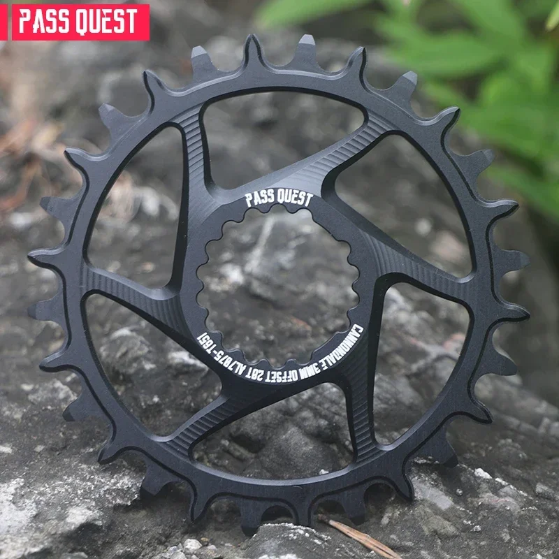 PASS QUEST SL SISL 3mm offset direct mounting positive and negative teeth disc 12 Speed mountain  Bicycle Accessories