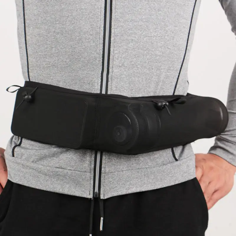 

Large Capacity Multi-Functional Sports Fanny Pack Running Bag Elastic Mesh Mobile Phone Bag Cycling Mountain Kettle Bag