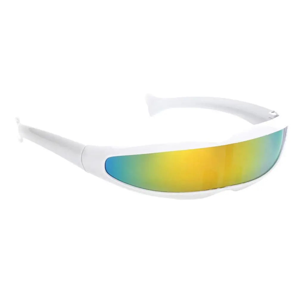 

Mirrored Futuristic Sunglasses Party Funny Eyewear Glasses