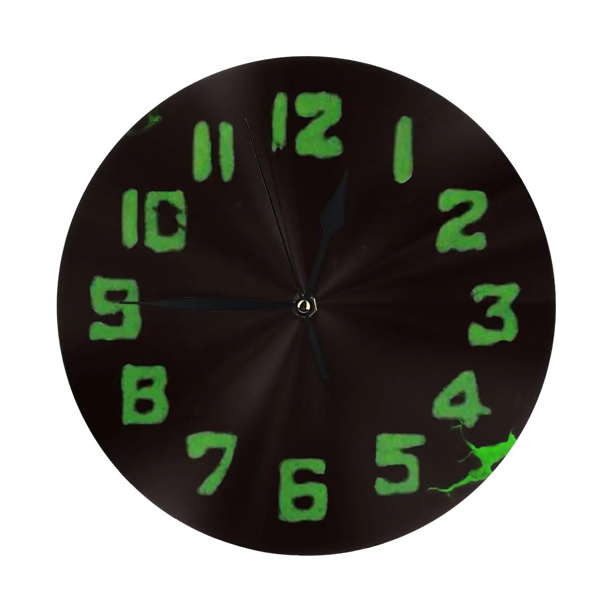 Now With More Radium Wall Clock Room Decoration Clock Must-have Ornament Round