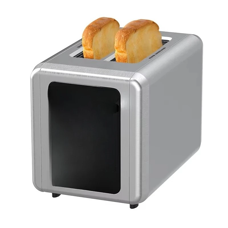 Electric household bread machine stainless steel automatic fruit dispenser 900W three-dimensional surround heating