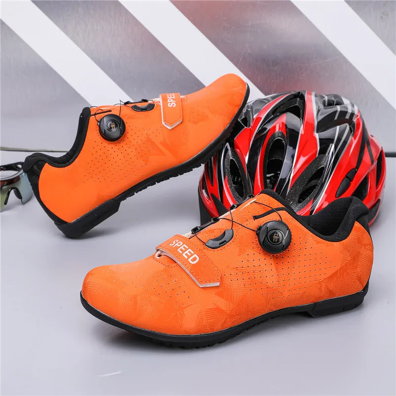 

Men's and Women's Outdoor Rubber Sole Cycling Shoes Professional Indoor and Outdoor Bicycle Rubber Sole Cycling Shoes
