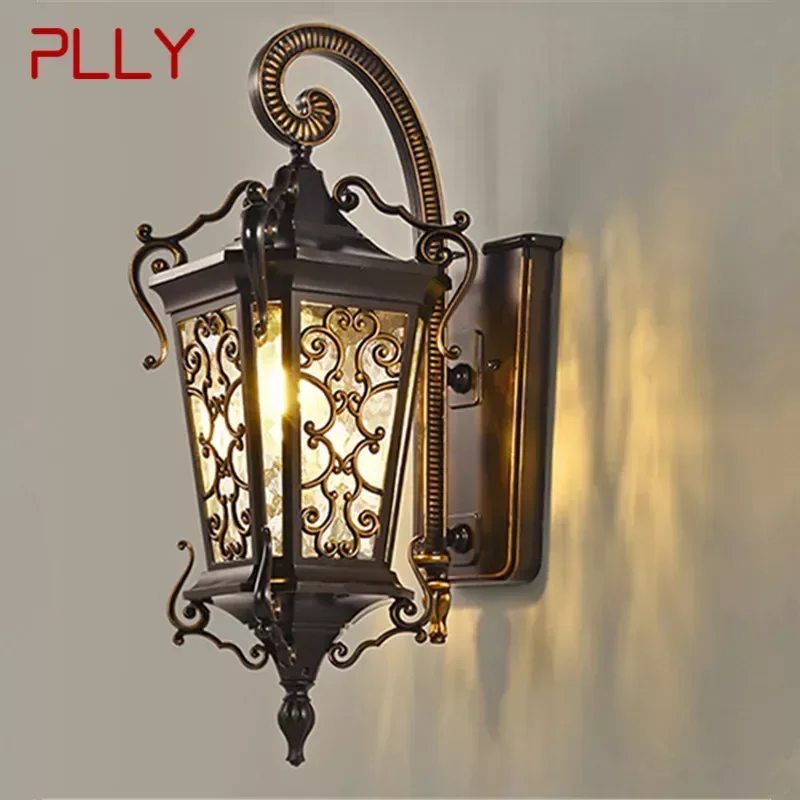 PLLY Contemporary LED Outdoor Wall Lamps Electric Simplicity Waterproof Balcony Hallway Courtyard Villa Gate Hotel