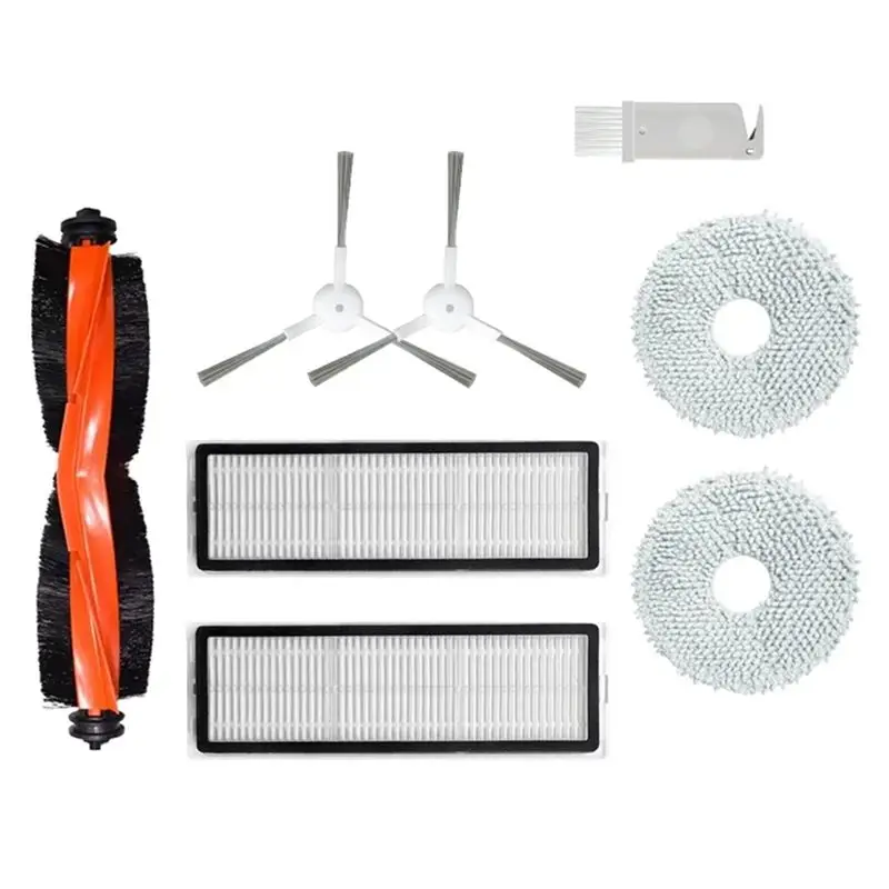 CQMF-Main Side Brush Mop Cloth Hepa Filter Accessories For For Robot Vacuum X20+ /X20 Plus Replacement Parts