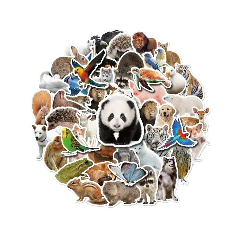 50개 만화 캐릭터 동물 창의적인 그래피티 장식 스티커
