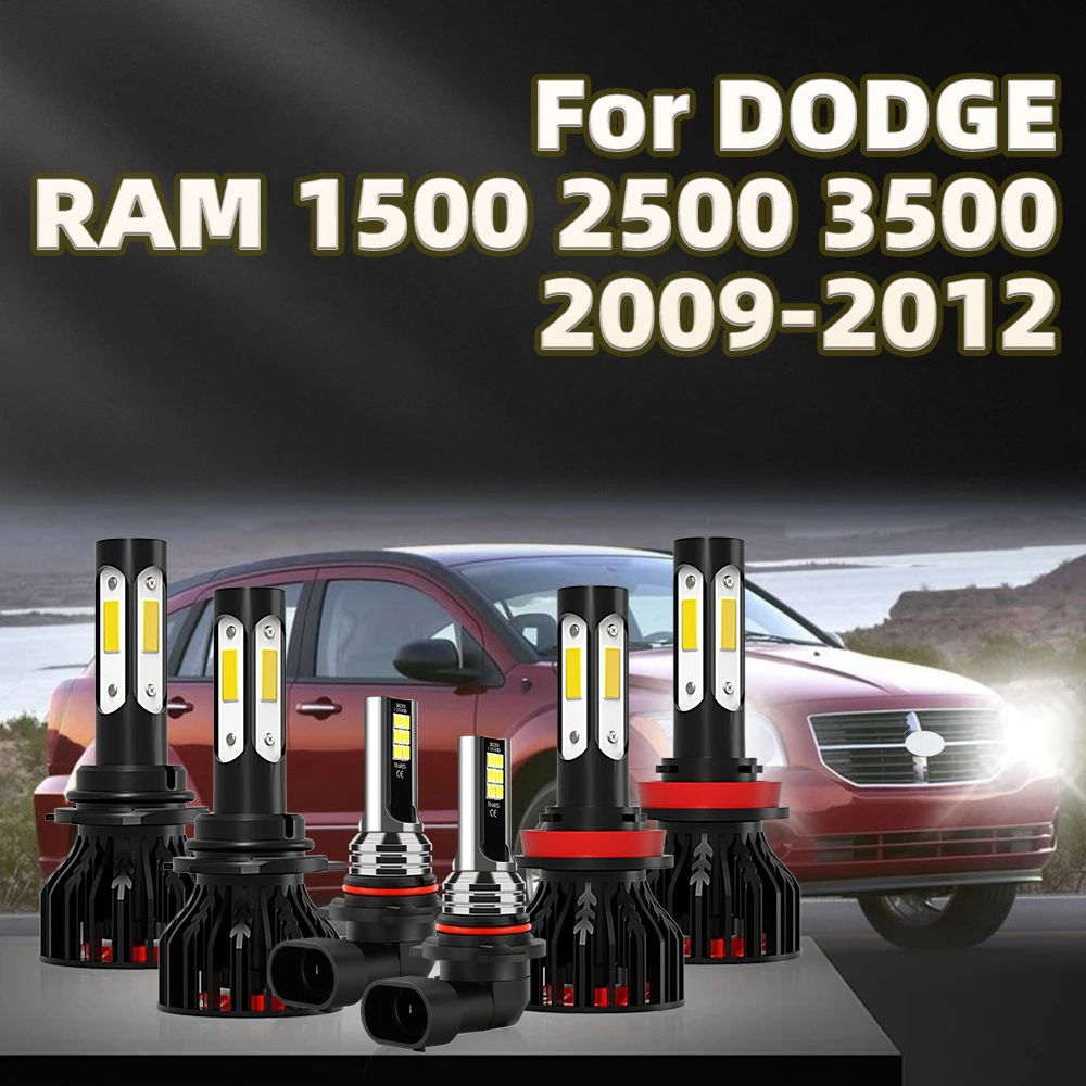 

Car Headlight LED Bulb H11 9005 Lights 30000LM 9145 Fog Lamp For DODGE RAM 1500 2500 3500 2009 2010 2011 2012