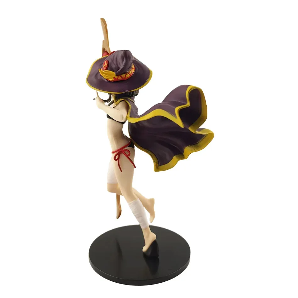 Figma 407 الشكل كونوسوبا نعمة الله على هذا العالم الرائع أنيمي الشكل Megumin أرقام لطيف تمثال تحصيل نموذج اللعب
