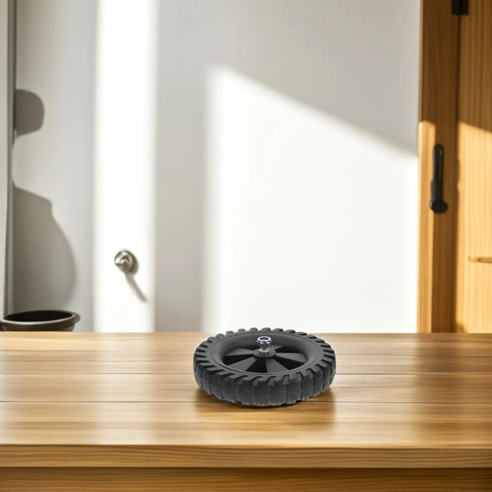 ユニバーサルエアコンプレッサーホイール-耐久性のあるゴム製交換部品-簡単移動用-騒音低減コンプレッサーアクセサリー