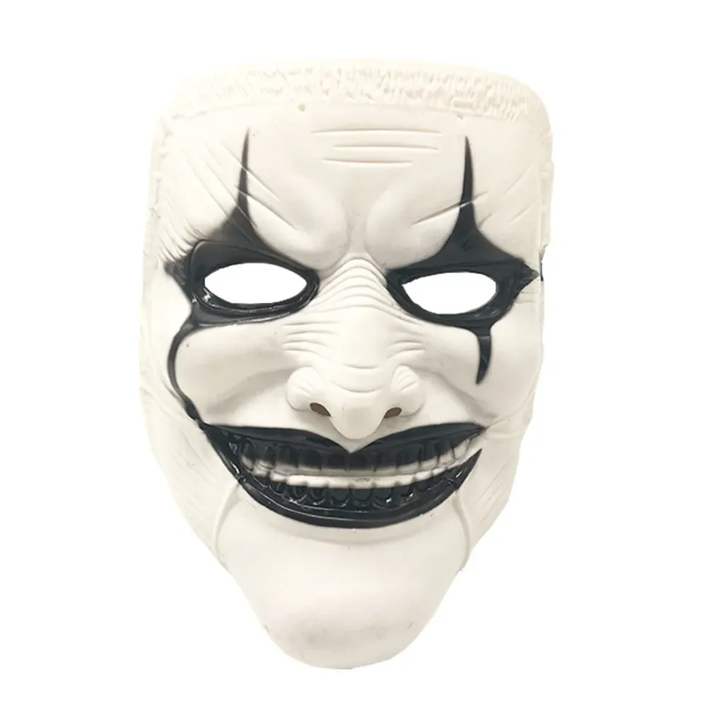 Halloween V-shaped Mask Collector\'s Edition Folding Band Zipper Mouth Cosplay Horror Mask
