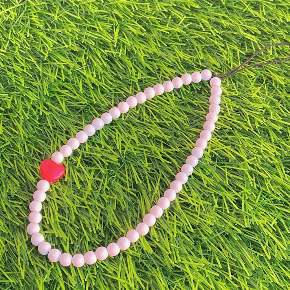 Beaded Phone Lanyard for Mobile Phone, Camera, Keys, MP3 – Decorative Wrist Strap & Hanging Chain