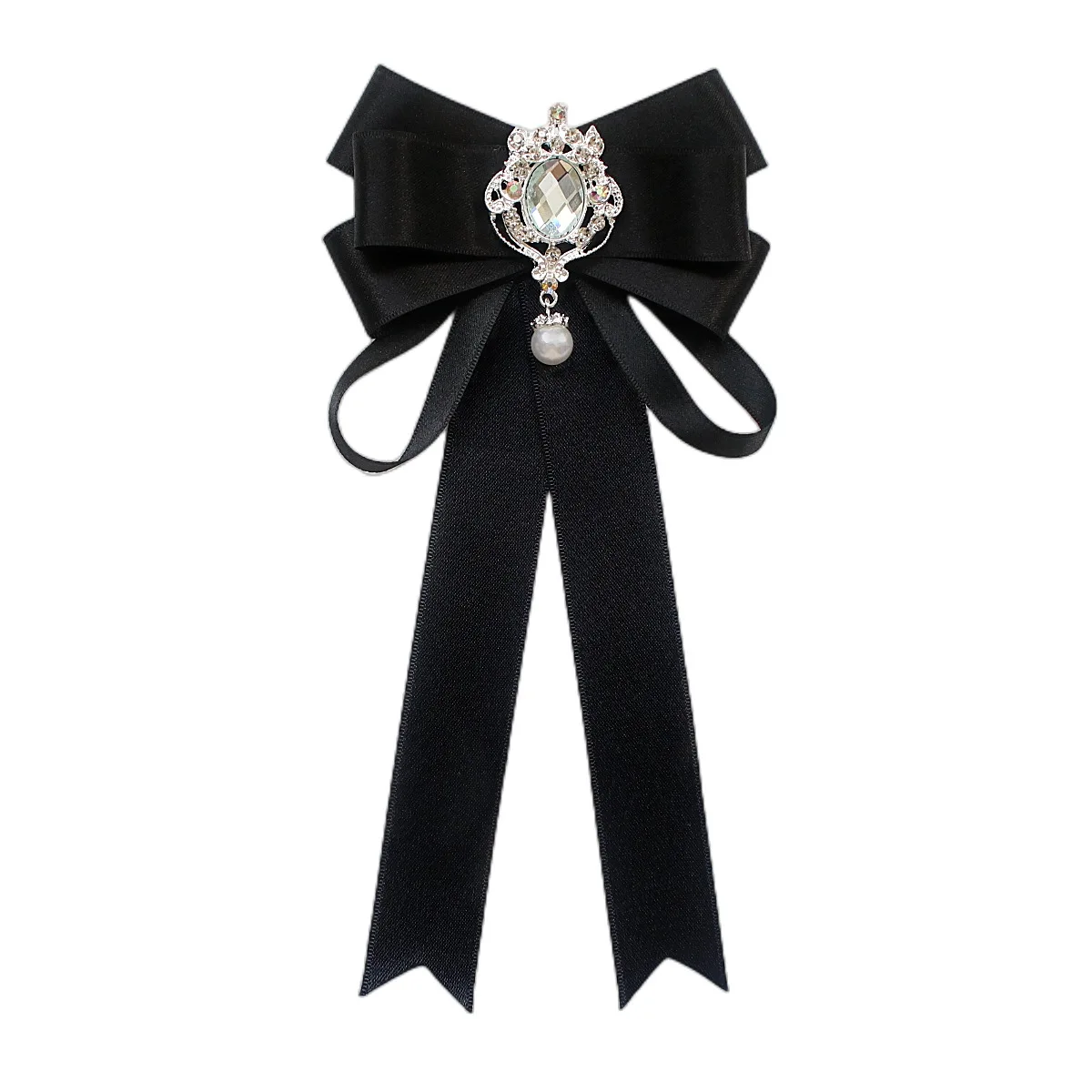 Elegante Band Fliege weibliches Mädchen verstellbare weiße Anzug Hemden Schuluniform Schmetterling Büro Frauen Zubehör Geschenke Schmetterling – Detail 2