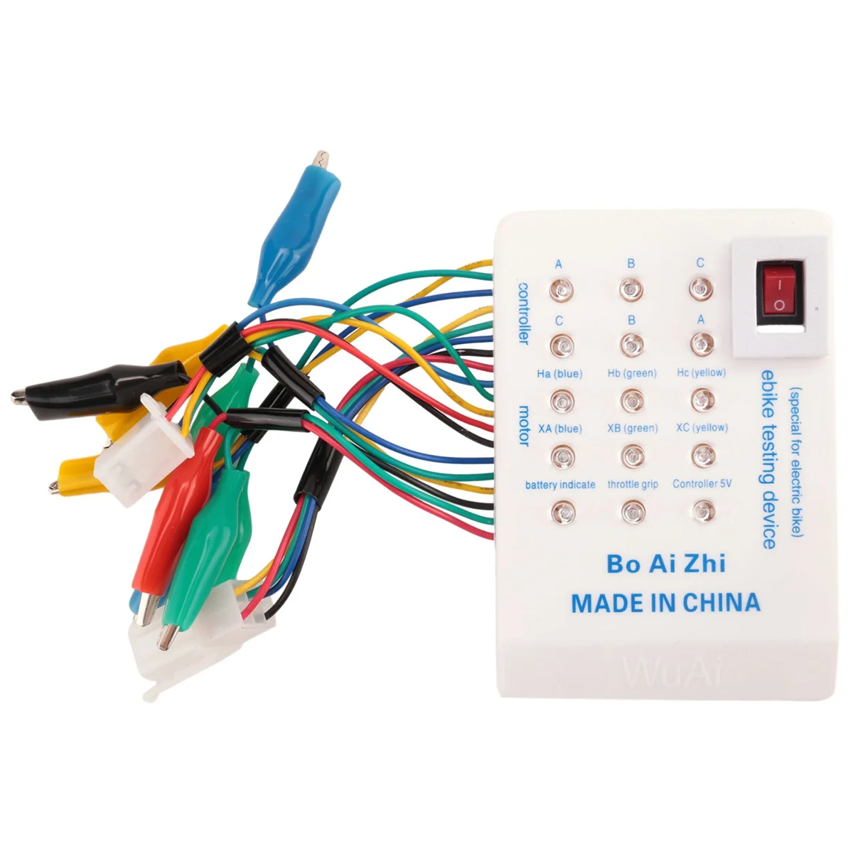 1Pc 24V/36V/48V/60V/72V Electro Car E-Bike Scooter Brushless Motor Controller Tester Electronic Module High Performance Vogue