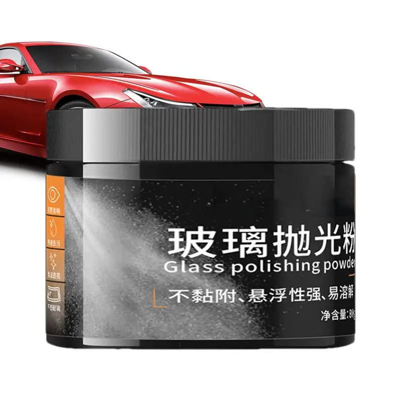

Auto Glass Scratch Remover Windshield Polishing Powder Windshield Glass Scratch Repair Powder for Suvs Auto Vehicle Rvs Cars