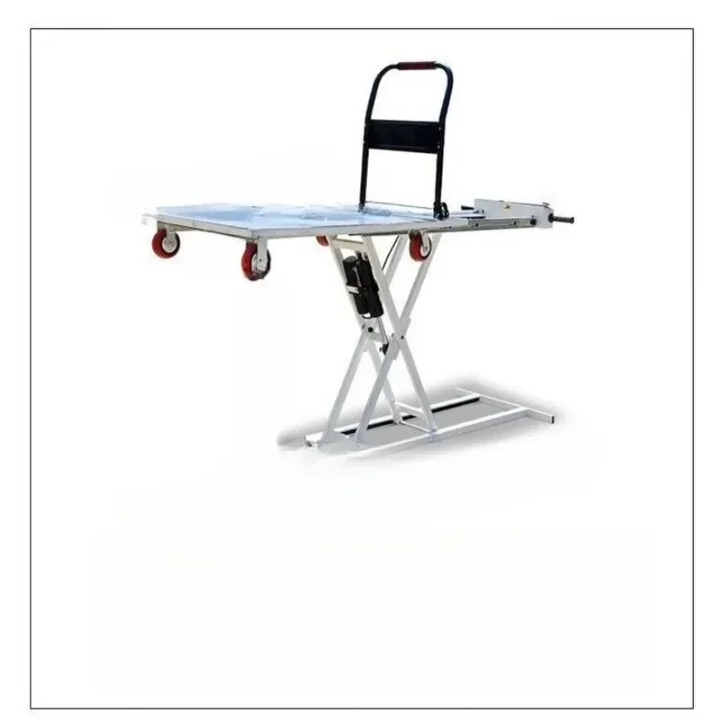 Folding trolley electric hydraulic lift flatbed truck lifting table truck lifting platform van IVECO car