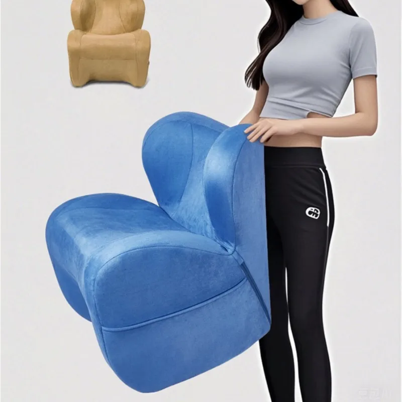 

MOMO Lazy Back Sofa Ergonomic Home Comfort Sedentary Balcony Bookstore Reading Single Children Reading Sofa