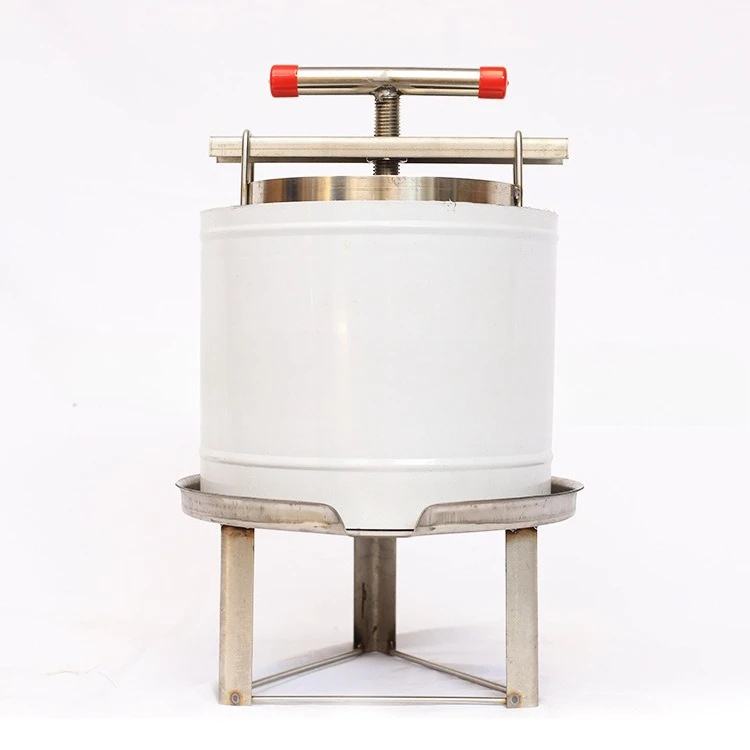 Wax press honey shaker honey shaker with stainless steel ring individually packaged horticultural industry honey commercial