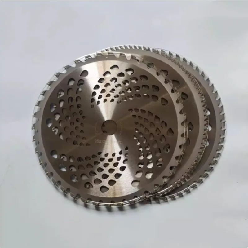 

Lawn Mower Blade, Thickened Manganese Steel Alloy Saw Blade, Lawnmower Blade, Universal Type Outer Diameter 255mm