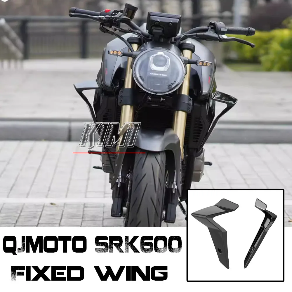

FOR QJMOTO SRK600 Motorcycle Fixed Wind Wing Side Deflector SRK 600 Side Wing Wind Knife Modified Accessories