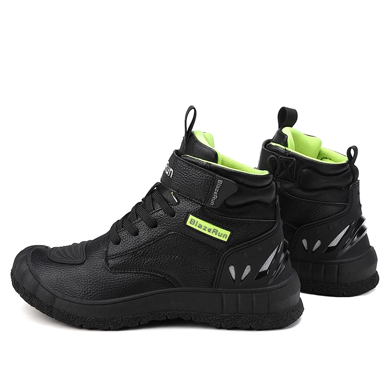 

Мотоциклетные ботинки, мужская обувь для езды на мотоцикле, противоскользящая мотоциклетная обувь, ботинки для мотокросса, гонок по бездорожью