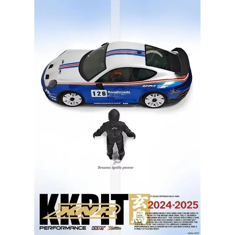 

KKPIT 1/7 Масштаб RTR RC Электромобиль Комплект - KRL XNR Xuanniao Big Pull - 6S Модель с дистанционным управлением Игрушка для развлечений