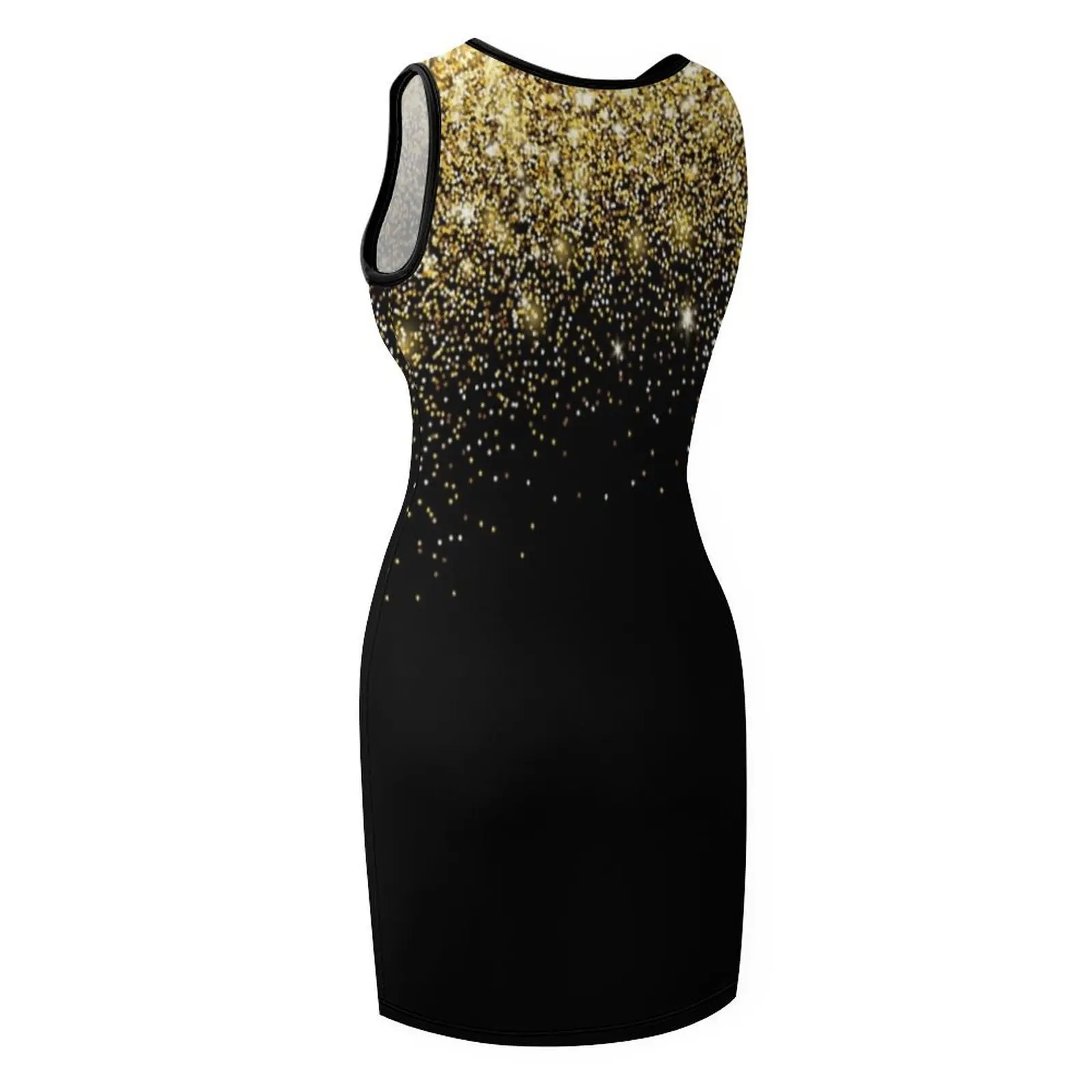 ชุดเดรสแขนกุดวิบวับสำหรับงานวันเกิด ผู้หญิง หรูหรา 2025 ชุดลำลอง ชุดเดรสสำหรับงานพรอม ชุดเดรสสำหรับงานปาร์ตี้