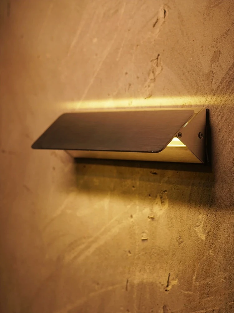 

Настенный светильник из алюминиевого сплава с регулируемым углом наклона, водонепроницаемый светодиодный светильник для внутреннего и наружного использования, для веранды, гостиной, спальни, декоративный светильник для вывесок