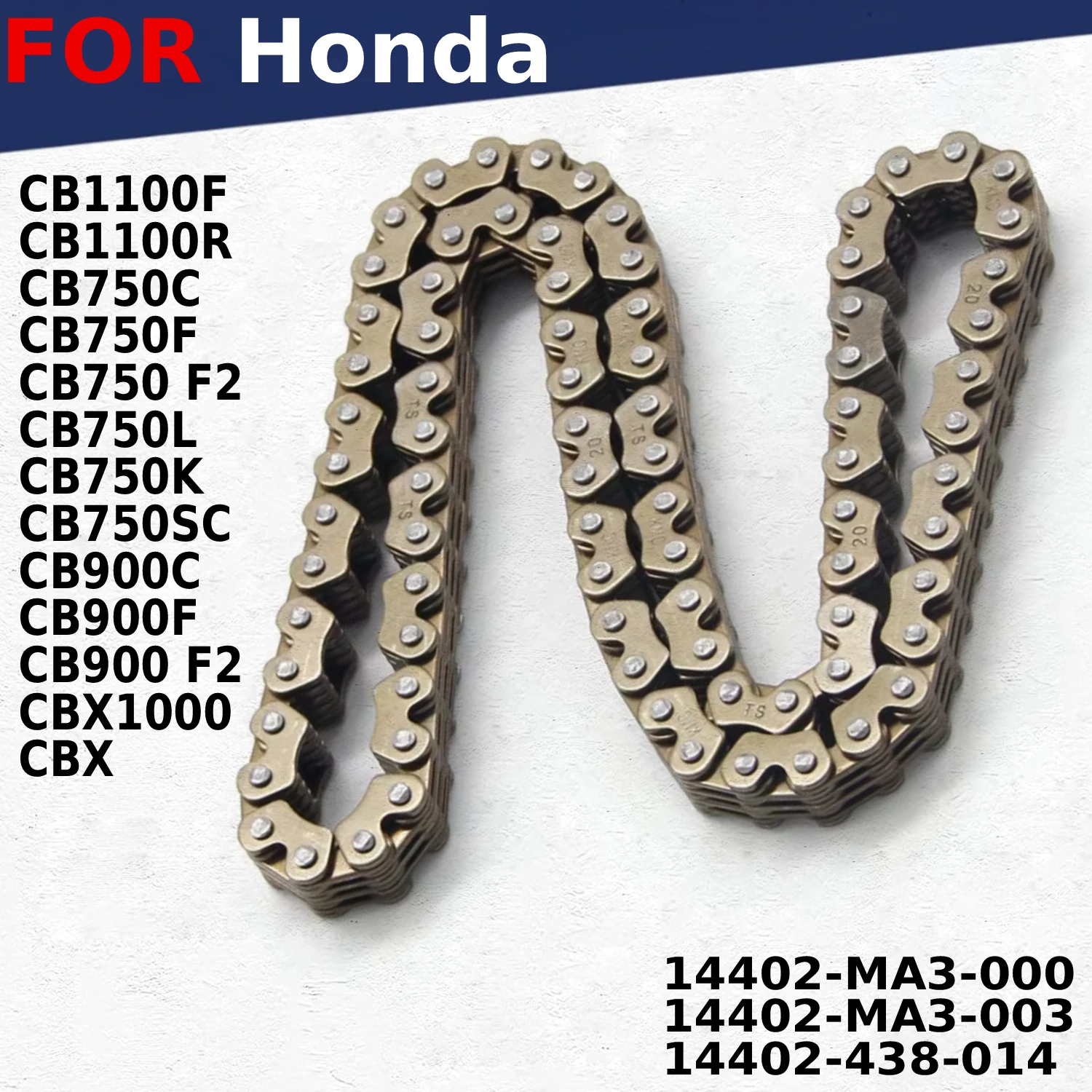 

Motorcycle Links Engine Time Cam Silent Timing Chain Link For Kawasaki VN700 VN750 Vulcan 700 750 92057-1192 92057-1192