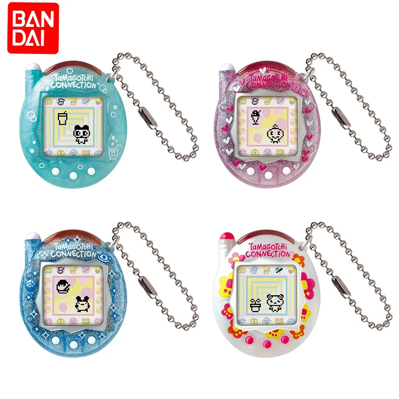 Bandai Tamagotchi Miniaturowy automat do gier Oryginalny elektroniczny kolorowy ekran dla zwierząt Interaktywny nostalgiczny prezent urodzinowy dla dzieci