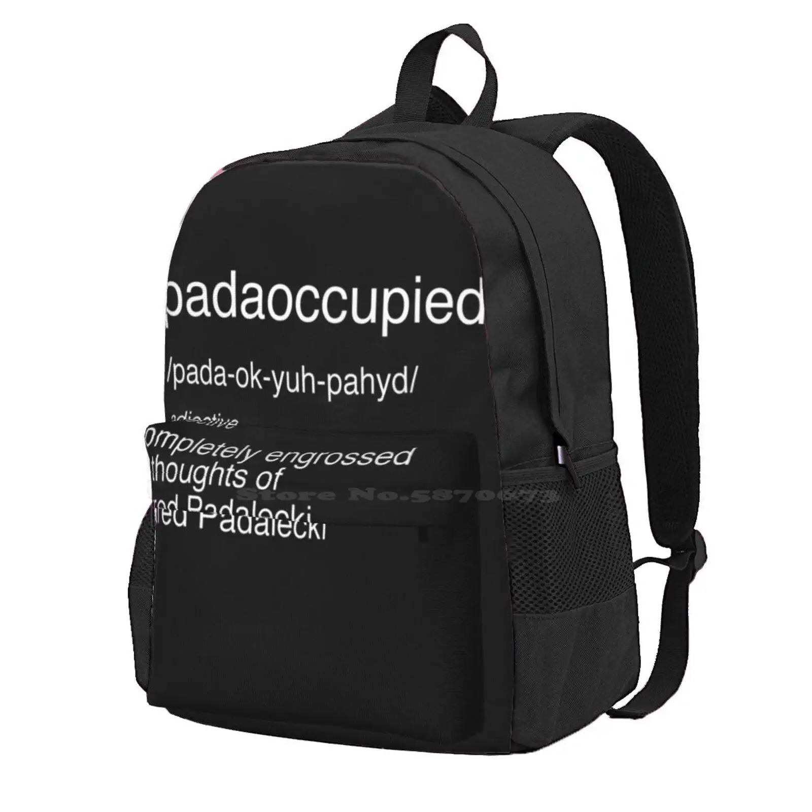 Padaoccupied Hot Sale Schoolbag Backpack Fashion Bags Jared Padalecki Jaredpadalecki Jarpad Moose Samwinchester Sam Winchester