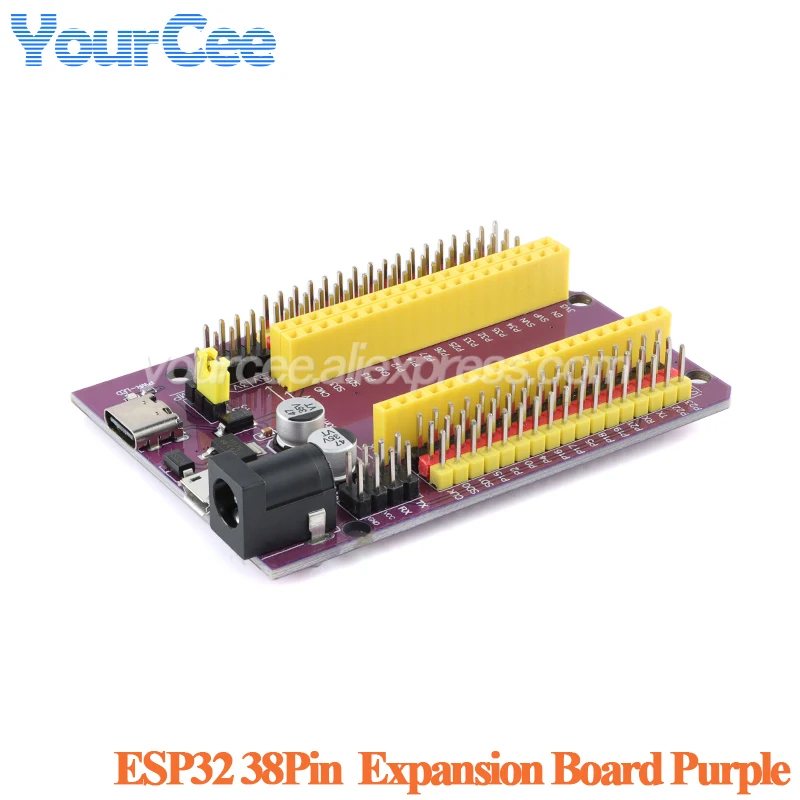 Moduł rozszerzeń bezprzewodowych ESP32 CP2102 CH9102 CH340 Ble WiFi, płytka rozwojowa 38Pin 30Pin TYPE-C USB Dual Core ESP32-DevKitC-32 — zdjęcie produktu 5