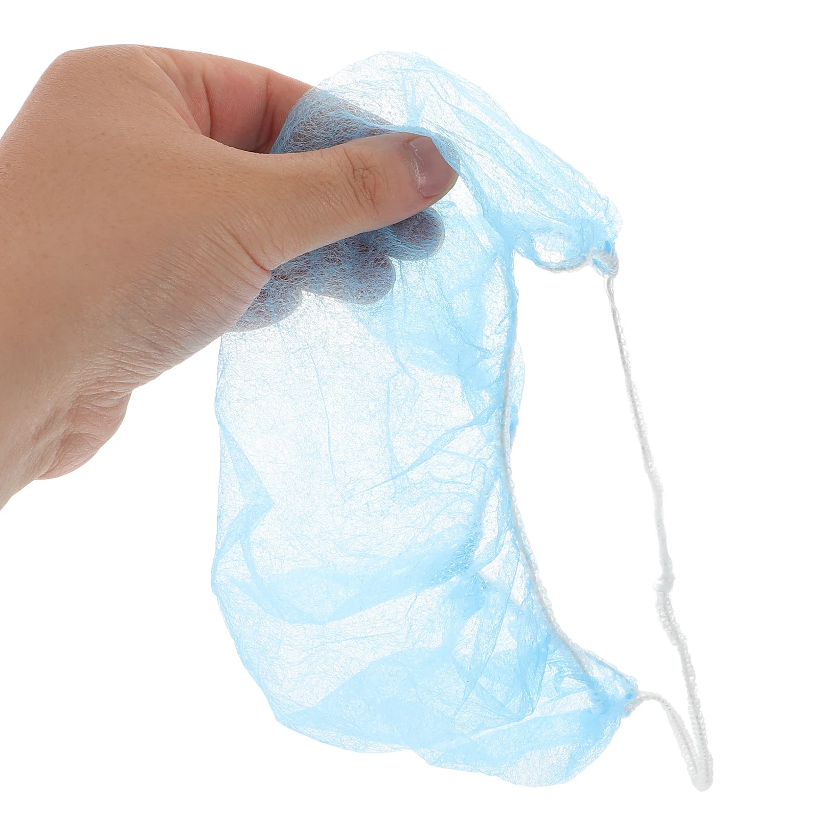 100 pezzi di copertura per barba usa e getta elastica in tessuto non tessuto traspirante per uomo servizio di ristorazione ristorante panetteria uso