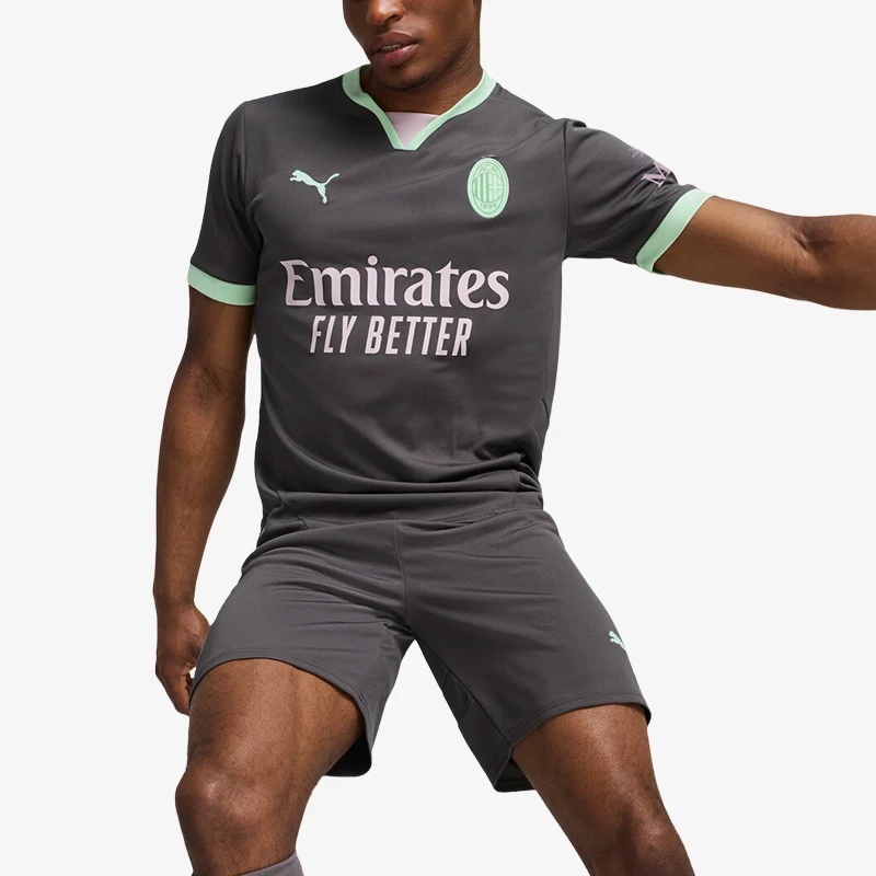 Puma genuine new men's color blocked breathable round neck breathable short sleeved T-shirt 775031-03
