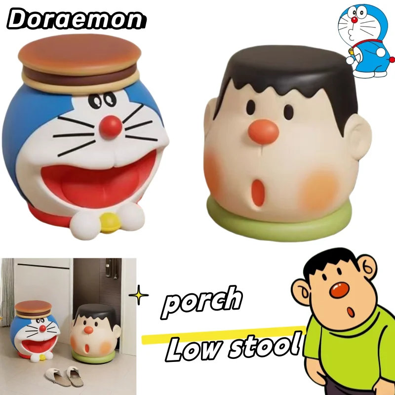 

New Doraemon Gouta Takeshi two-dimensional anime peripherals creative personality cartoon home entrance shoe changer decoration