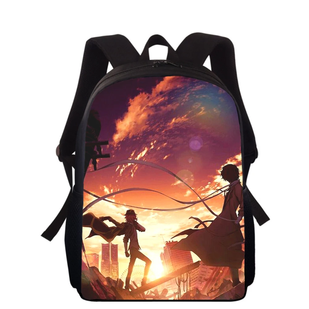 

Bungo Stray Dogs Anime 16" 3D Print Kids Backpack Primary School Bags for Boys Girls Back Pack Students School Book Bags