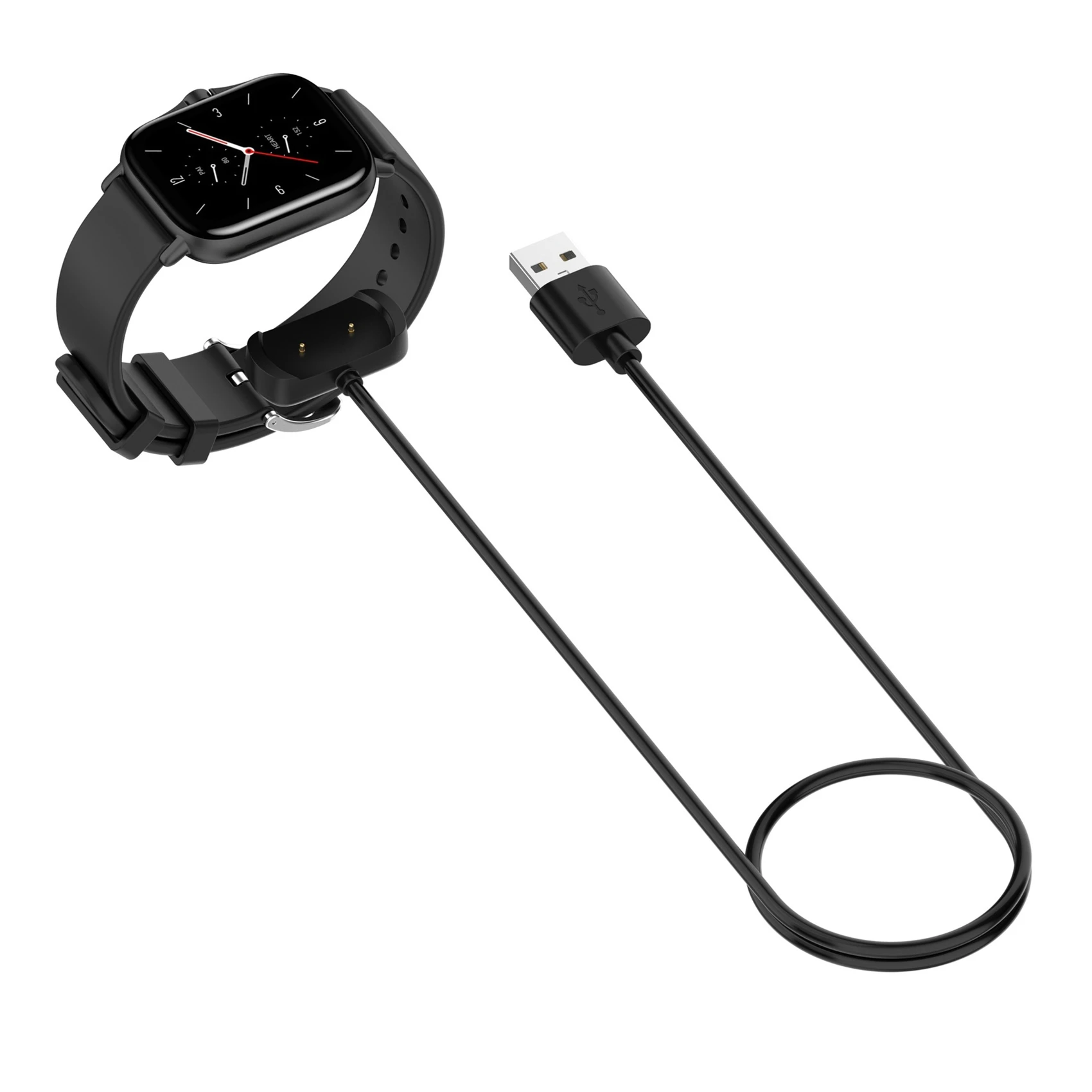 Charging Dock for Xiaomi Huami Amazfit GTR 2 2E/GTS 2 2E Mini/Bip U/Pop Pro Fast Charging Cable Magnetic Charger Base