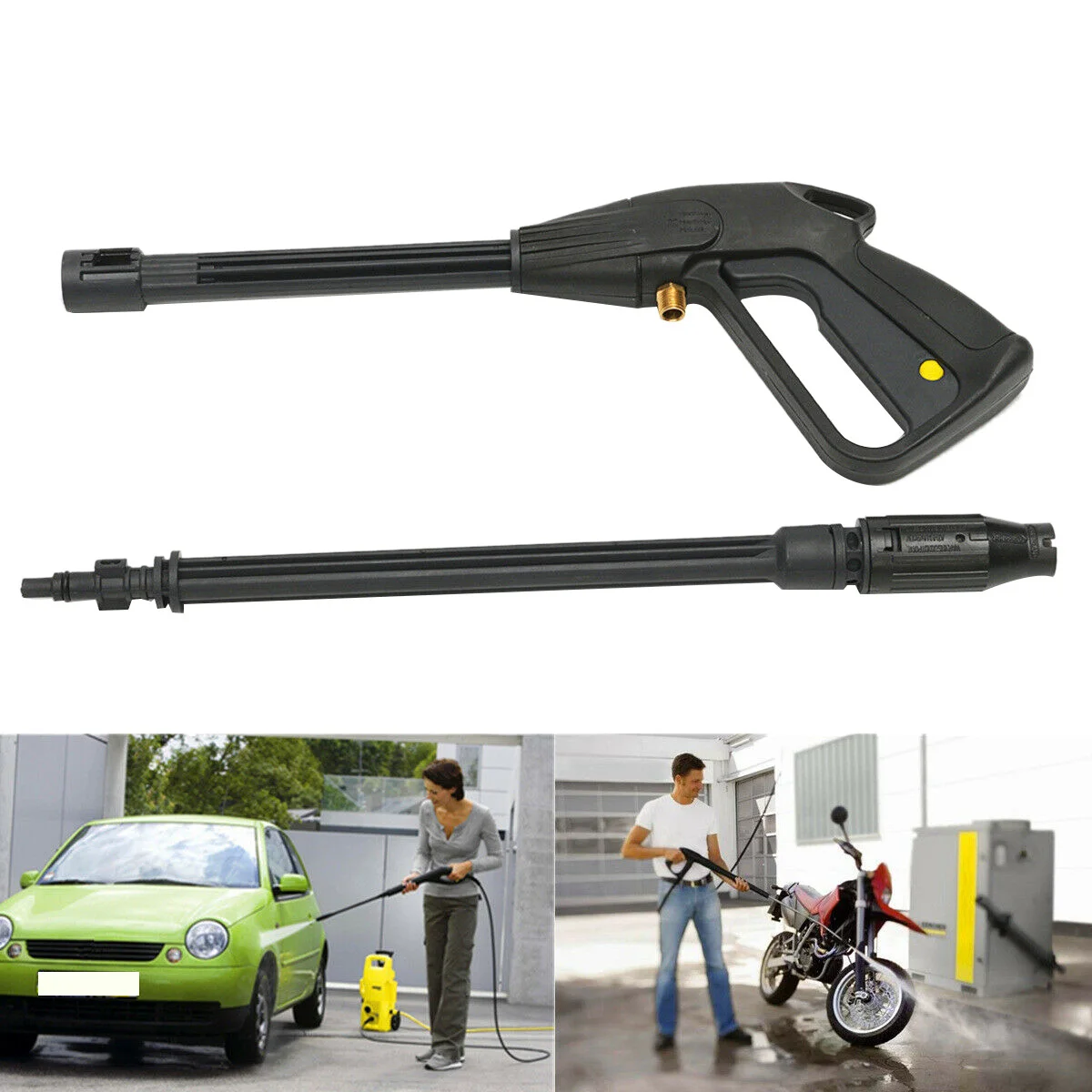 160 Bar High Pressure Washer Spray-Gun Car Clean Water-Gun