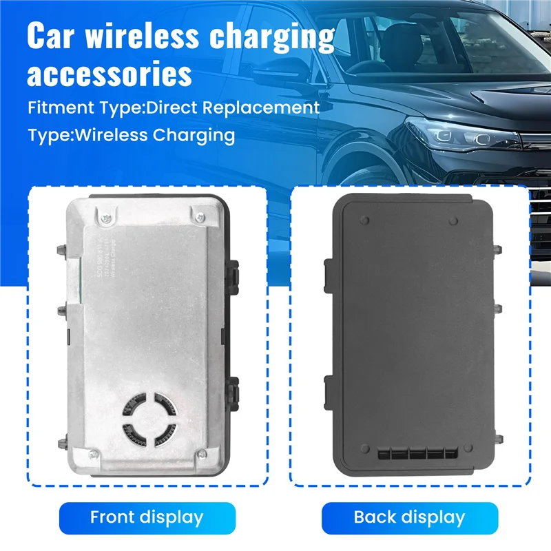 

Durable-5CG980611A For VW Golf Mk7 Passat B8 T-Roc Jetta Arteon Tiguan Mk2 Car Wireless Charging 5CG 980 611 A