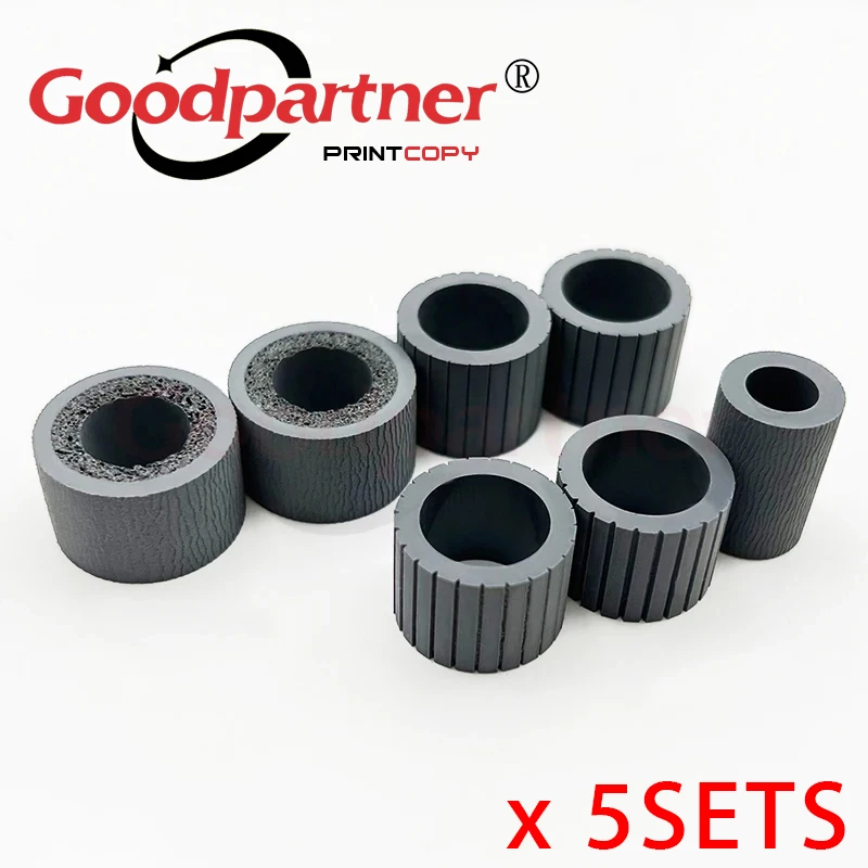 

5X L2755-60001 L2756A Roller Replacement Kit Tire Rubber for HP ScanJet Enterprise Flow 5000 s4 / 7000 s3 / 3000 s3