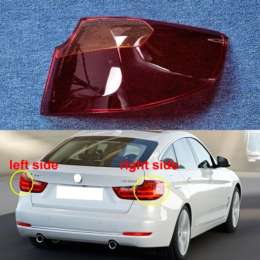 

For BMW 3 Series GT 2013 2014 2015 2016 Car Accessories Outer Tail Lamp Cover Taillight Shell Rear Brake Lights Mask Plexiglass