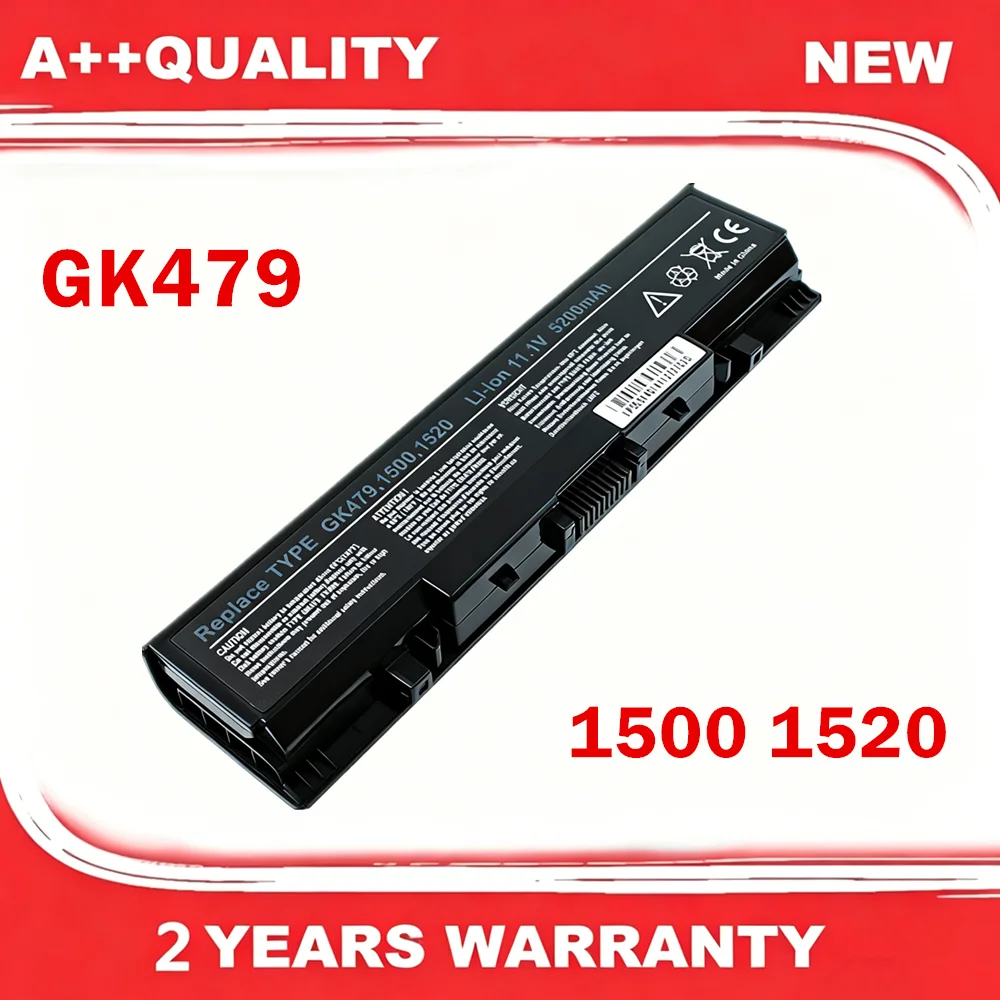 New 6cells PP22L PP22X FK890 FP282 GK479 NR239 312-0576 Laptop Battery for Dell Inspiron 1520 1521 1720 1721