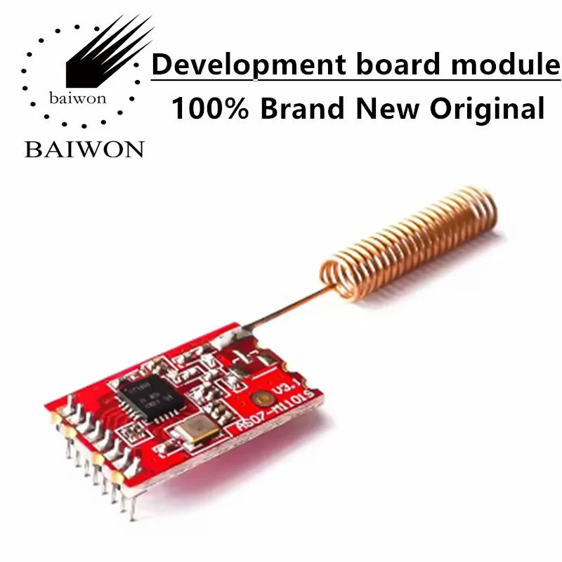 Wireless module 433M/CC1101 SI4432 industrial grade RF serial communication transparent transmission