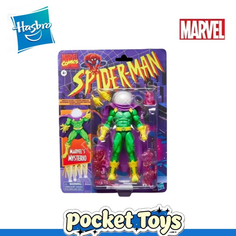 Hasbro Hanging Card Marvel Legends ML Spider-Man Mysterio 1/12 Movable Figure in Stock Collection Gift